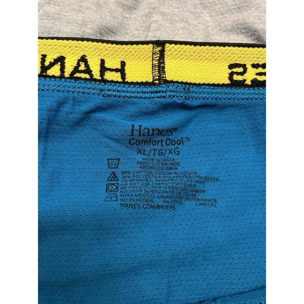 Hanes Ultimate Comfort Flex Fit Men's Boxer Briefs, Assorted - 4 Pack